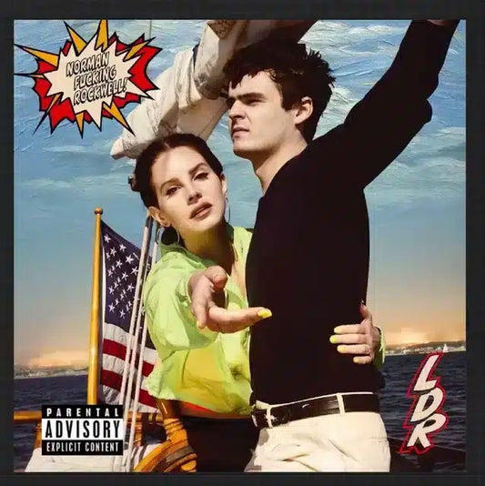 Lana Del Rey Norman Fucking Rockwell Record Cover Vinyl